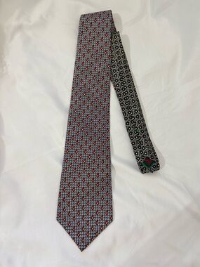 Vintage Tommy Hilfiger Italian Silk Patterned Tie